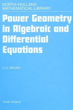 Power geometry in algebraic and differential equations by a d bruno. - 2015 ford triton v10 service manual.