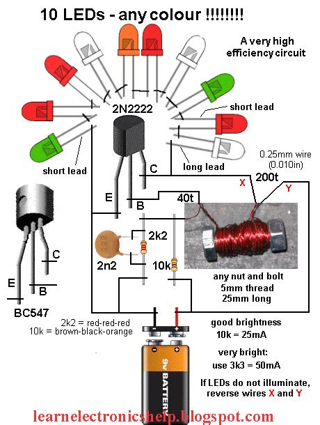 Power little LED with 110 Volt All About Circuits