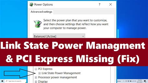 Power management windows 10 not working.  Aug 18, 2021 · Link State P...