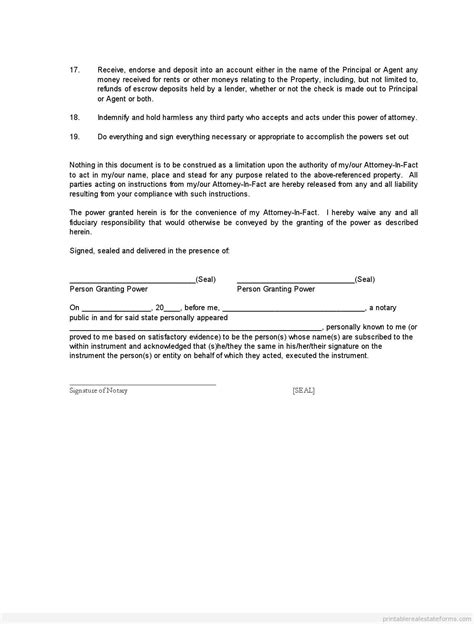 Power of Attorney 2 Appointment of Property Manager with LP0003