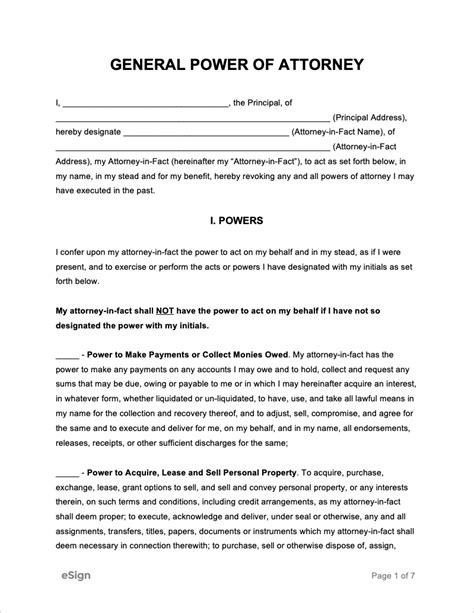 Power of Attorney Forms Archives Page 2 of 27 Free Printable Legal Forms