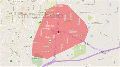 Power out greensboro nc. GREENSBORO, N.C. — A car crash knocked out power for more than 3,300 Duke Energy customers in Greensboro early Wednesday morning. Power was restored around 8 a.m. The outage appeared to impact ... 