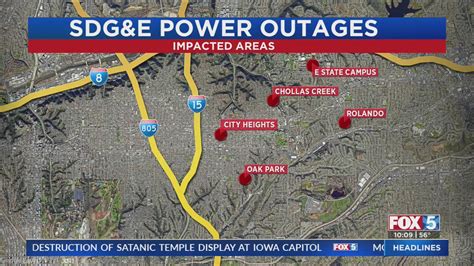 Power outage: Over 1,400 without power in San Diego