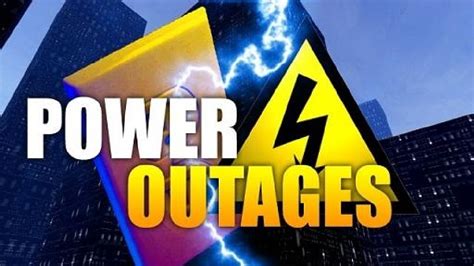 The power outage was expected to end at 7 a.m.
