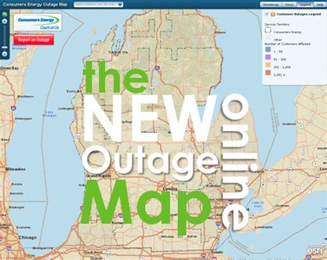 Power outage consumers energy. If you are without power, report your outage to receive status updates. Always be in the know with power outage updates. Turn on notifications to get helpful alerts. Stay safe from downed wires and gas leaks. If you see a downed wire, stay away and call 888-535-9003. 