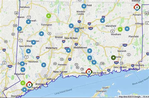 Power outage ct map. The map represents power outages for four power companies in Massachusetts. Data is provided by utilities every 15 - 30 minutes. Click here to download the latest outage data directly 