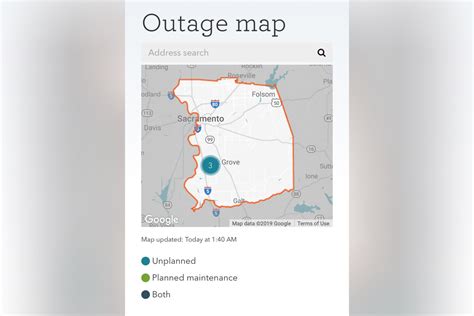 Are you experiencing a power outage in your area? C