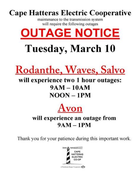 Notices about the power outage alerted customers that their grocery store won't open until 4 p.m. on Saturday, which will be 9 1/2 hours later than usual. ... Avon Fire Department, 74 Genesee .... 
