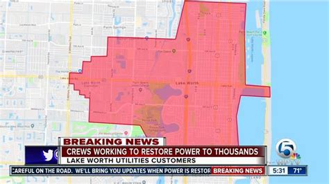 Power outage in lake worth. Most of us are entirely dependent on electricity, so a power outage can become seriously annoying. Learn about the generators and inverters that can put an end to home power failures. Advertisement A wide variety of natural disasters can c... 