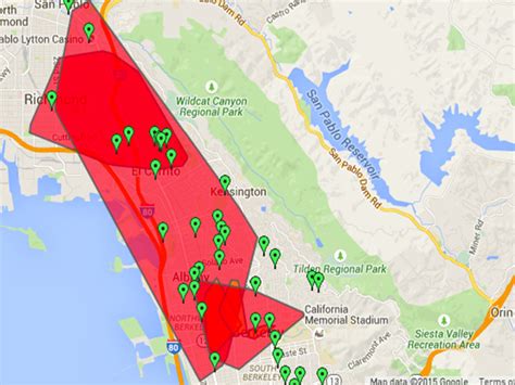 California power outage map. As of 6:42 a.m. ET, over 430,000 cus