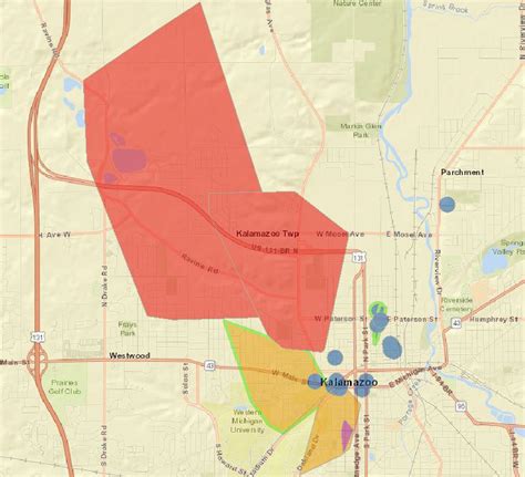 Power outage map kalamazoo. Hit hardest by the storm that produced wind gusts in excess of 75 mph were Clark Lake and Brooklyn, according to the Consumers Energy power outage map. 