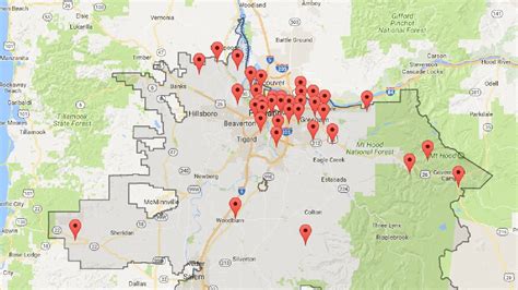 According to the Portland General Electric outage map, as of 9:30 a.m., there are 155 outages and 5,500 people without power around the Portland metro area, however, that number was over 11,000 ...