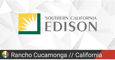 Southern California Edison technicians are working to restore power after an outage that began around 2 p.m. in Rancho Cucamonga. The outage affected 845 customers and was bordered on the north by .... 