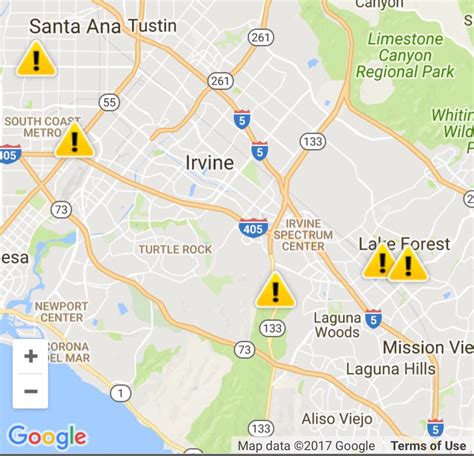 Power outage sce map. Power Outage Information. For those currently experiencing an outage, please call (951) 782-0330 for the most up to date information. If your outage was not included, please click here to report a power outage online. 