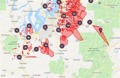 Power outage tacoma wa. A power outage Wednesday afternoon affected more than 2,000 customers near South Hill. (Getty Images) PUYALLUP, WA — Puget Sound Energy crews worked to restore power for more than 2,100 ... 