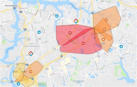 Power outages in norfolk va. According to the company's outage map, the estimated time of restoration is between 4 and 7 p.m. ... Norfolk, VA » 75° Norfolk, VA » ... Va. — A downed power pole in Suffolk left around 1,200 ... 