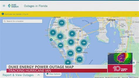 At about 3 a.m. Wednesday, there could be isolated power outages in Sarasota and Manatee counties. Most areas could see a low to moderate risk of power outage. By 4 or 5 a.m., Pinellas County will .... 