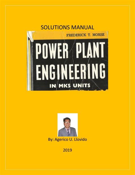 Power plant engineering by morse solution manual. - Tecumseh 3hp 11hp 4 cycle l head engines full service repair manual.