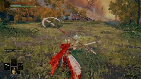 Elden Ring Sword Dance Guide, Notes & Tips. This is an Ash of War Skill, associated with the Ash of War: Sword Dance. FP Cost: 6 on use per input. This totals to a 12 FP cost. Stance damage: 8+8+9, total 27. This Skill is not Chargeable. All 3 separate slashes can be Parried. Upon activation, the user will spin forward a moderate distance …. 