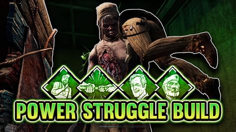 Power struggle build dbd. Cause your wiggle is the same button as throwing a pallet naturally. If you use RB to throw the pallet, it may try to do the wiggle instead, cause it's the same button. I now use square for vaulting and throwing pallets. Much easier to do Power Struggle and properly heal teammates under pallets as well. 1. 