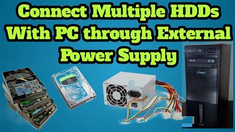 Power supply for multiple hard drives.  for professional and home users needing ...