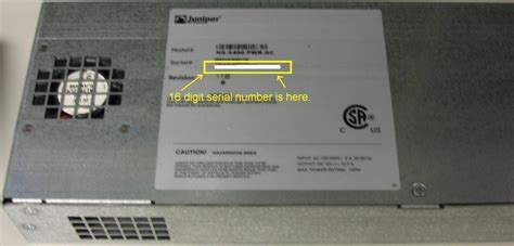 Serial numbers are often found on the back or bottom of the product unit. In some cases, the serial number may also be the unit's barcode. Date Code. The date code consists of the serial number's first four digits, as underlined in blue. Product Number.. 