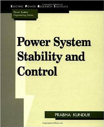 Power system stability and control kundur solution manual. - Essai sur la psychologie de la main.