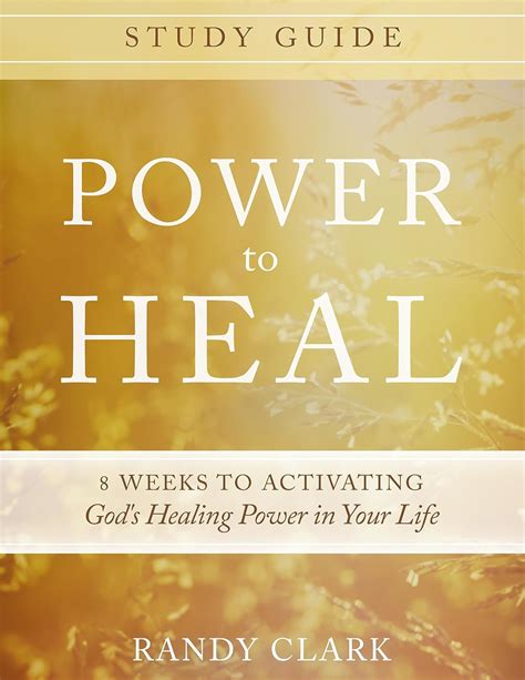 Power to heal study guide 8 weeks to activating gods healing power in your life. - 15hp 2 stroke yamaha owners manual.