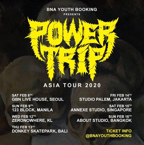 Power trip festival. Mar 30, 2023 · The festival name is likely an offshoot of the 2016 event, Desert Trip - which hosted the likes of Neil Young, Sir Paul McCartney, The Rolling Stones, Bob Dylan, Roger Waters and The Who - not a ... 