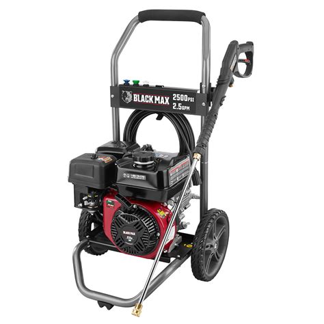 Power washer black max. BLACK MAX 3100 PSI Gas Pressure Washer 212cc OHV Engine - Black/Red (2) Total Ratings 2. $299.99 New. Black Max 2500PSI Gas Pressure Washer - Black. $352.39 New. $150 ... 