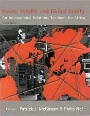 Power wealth and global equity an international relations textbook for africa. - Los muchachos que desafiaron a hitler knud pedersen y el club churchill.
