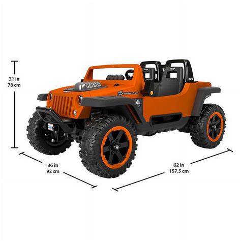 Power wheels jeep hurricane dimensions. 5 mph in reverse.  Jeep Hurricane T...