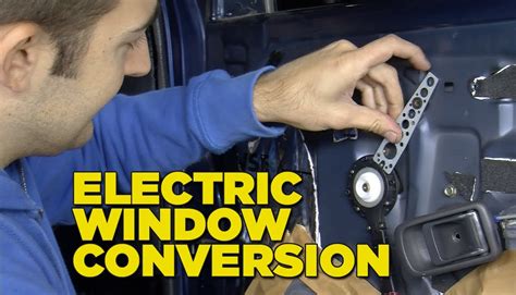Power window to manual window conversion kit. - 5 speed manual transmission fore chevy 350.