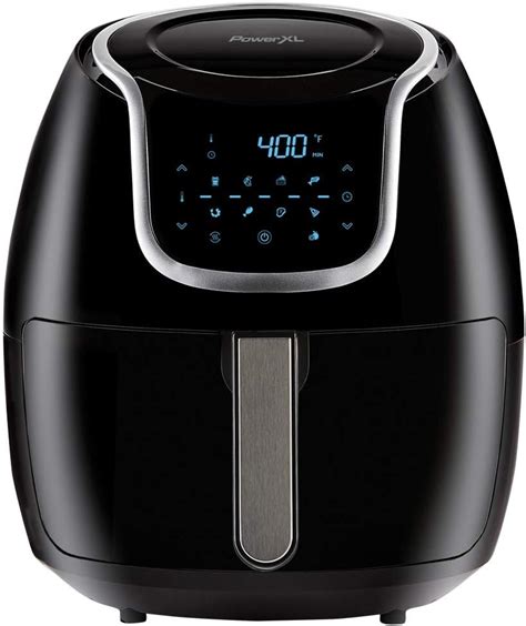 Chefman 10 Liter Multifunctional Digital Air Fryer. The Chefman 2 Liter Compact Air Fryer makes a variety of delicious and healthy foods! Using futuristic technology, this appliance handles any cooking, baking, or frying task. Quicker than an oven, this air fryer creates the fried texture you love without oil.. 