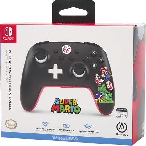 PowerA Enhanced Wireless Controller for Nintendo Switch - Mario …