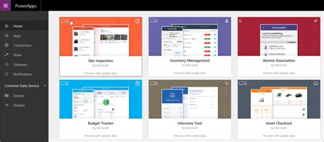 PowerApps Tutorial Template PowerApps