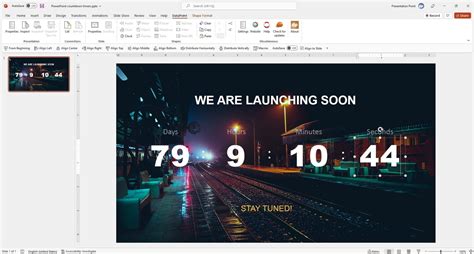 PowerPoint Countdown Timer Countdown timer, Powerpoint tutorial