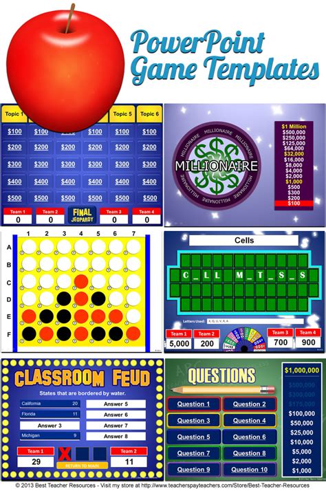 PowerPoint Game Templates Best Teacher Resources Blog