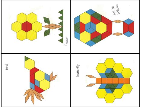 PowerPoint Presentation Pattern blocks, Pattern block templates, Card