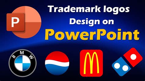 PowerPoint tutorial Design Trademark logos on PowerPoint YouTube