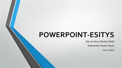 PowerPoint-esitys