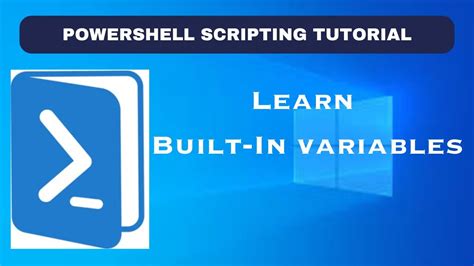 PowerShell Tutorial - Built-in variables - SO Documentation