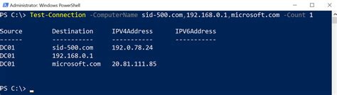 PowerShell script to ping multiple computers - 404 Tech …