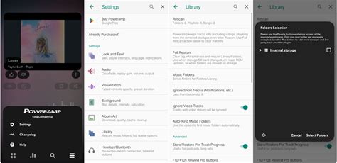 Poweramp import settings.  I also provide tips on how to organize your...