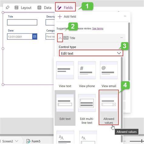 Powerapps dropdown display text.  Learn how to convert a text box to a dropdo...