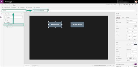 Powerapps hide scrollbar.  2.  However, after manually dragging Email to the firs...