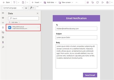 Powerapps send email.  Aug 11, 2024 · Learn how to send emails directly from Power App...