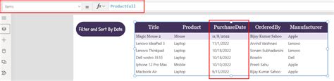 Powerapps sort gallery by created date.  For example: Filter (Clients, ActiveArchived...