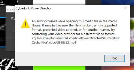 Powerdirector mp4 problem.  Feb 8, 2025 · Some users reported that PowerDirector ...