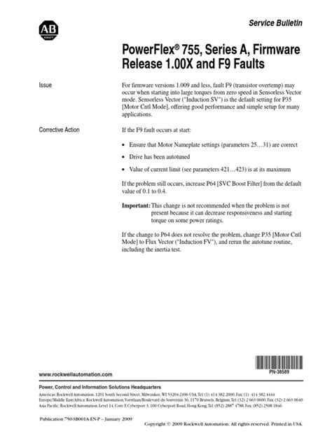 Powerflex 755 software version 9 001. - Manuale di cablaggio gratuito di rex wauldwell.